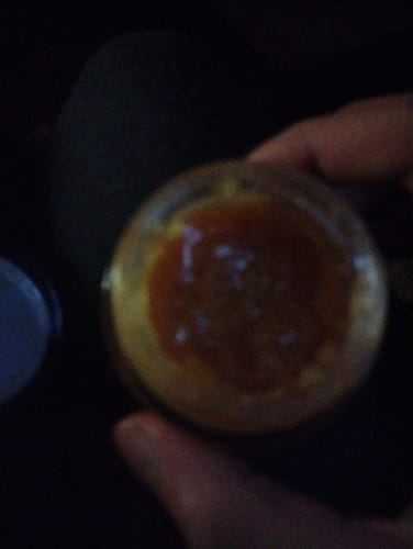 Customer photo review of Lemon Cherry Gelato THCA Badder
