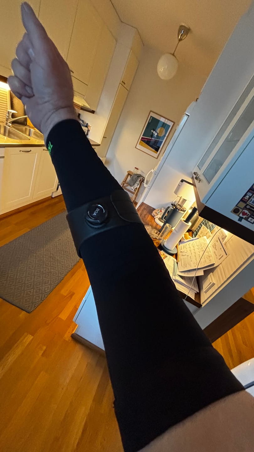 Customer photo review of eXtend Low – Kompressiosäärystimet palautumiseen – Musta