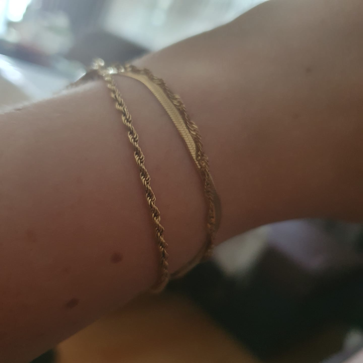 Customer photo review of Mae Bracelet