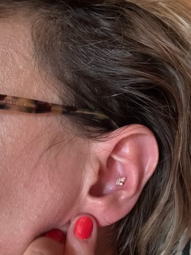 Customer photo review of Piercing Rosalie