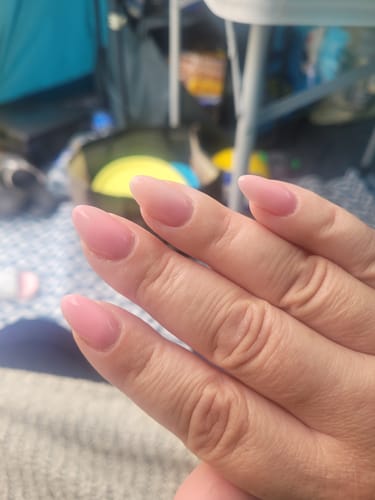 Customer photo review of "DIDIER LAB" RUBBER BASE COAT, SAKURA 10ML
