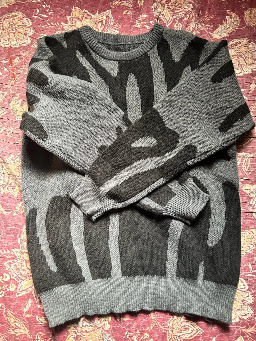 Customer photo review of Streetwear Knit Sweater