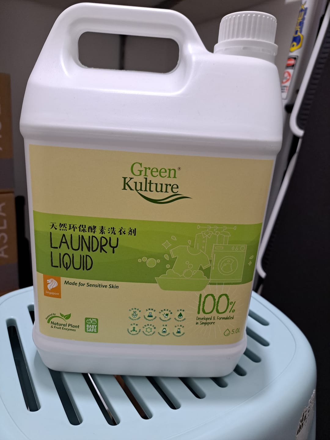 Customer photo review of Laundry Liquid - 5L