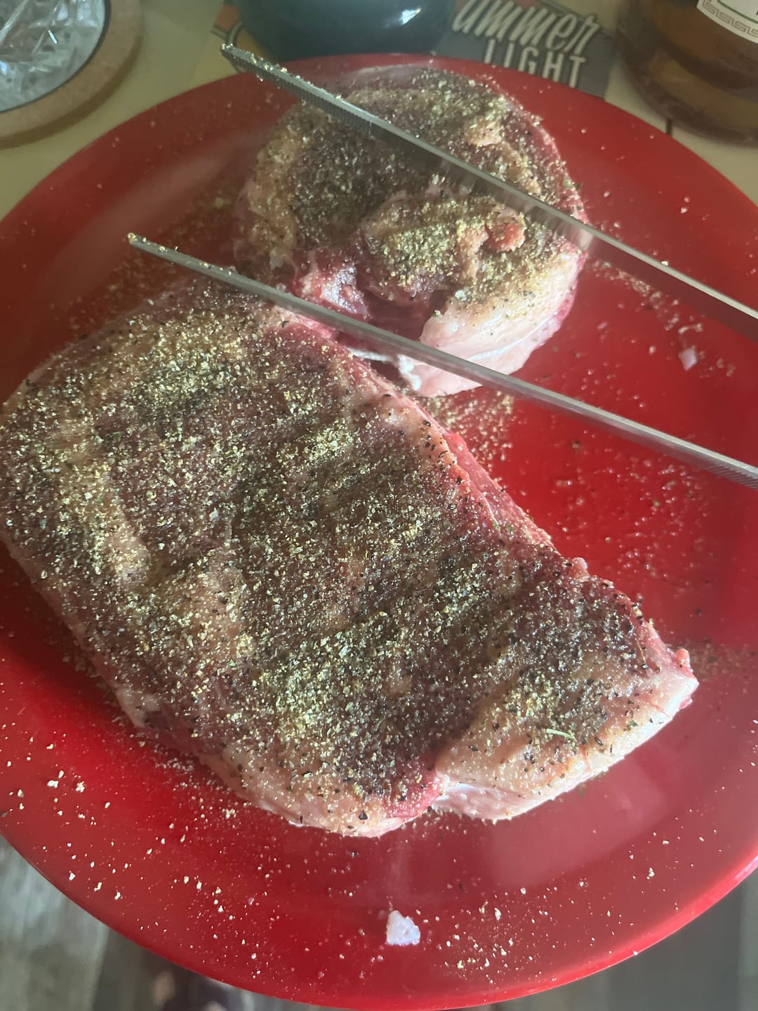 Customer photo review of Garlic Jalapeño Rub Shaker