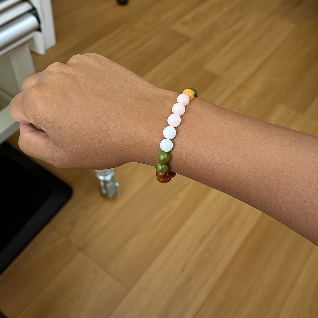 Customer photo review of LunaCalm Bracelet