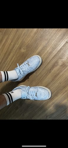 Customer photo review of Nihonga inspired Silk Sneakers