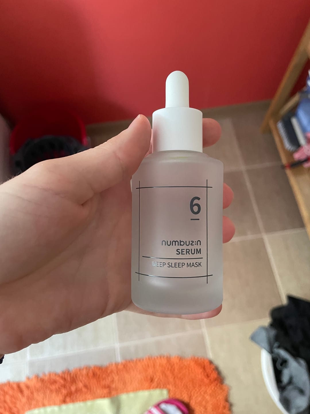 Customer photo review of Atjaunojoša nakts sejas maska-serums Numbuzin No.6 Deep Sleep Mask Serum