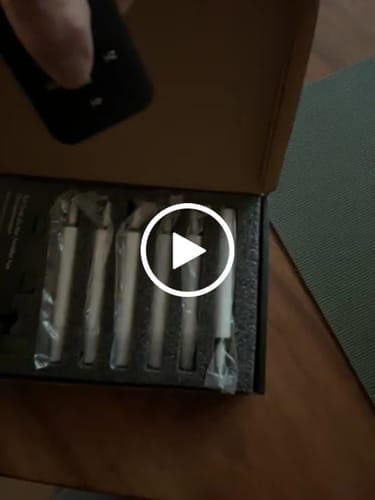 Customer photo review of Juletræslys belagt med stearin 6 stk