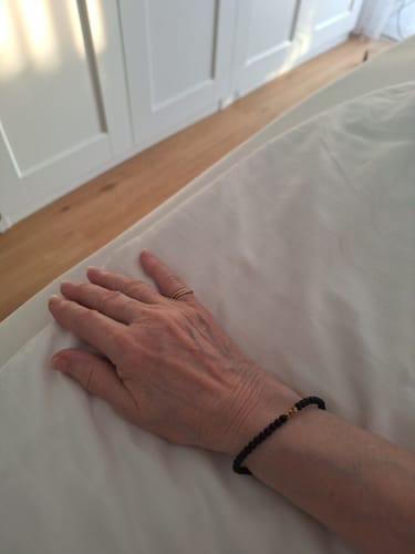 Customer photo review of Obsidian Armband