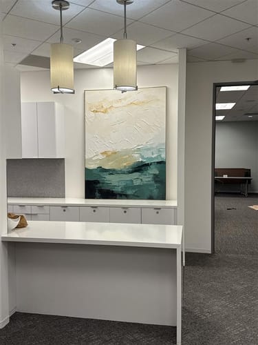 Customer review photo for COLORFUL PAINTING #CA116