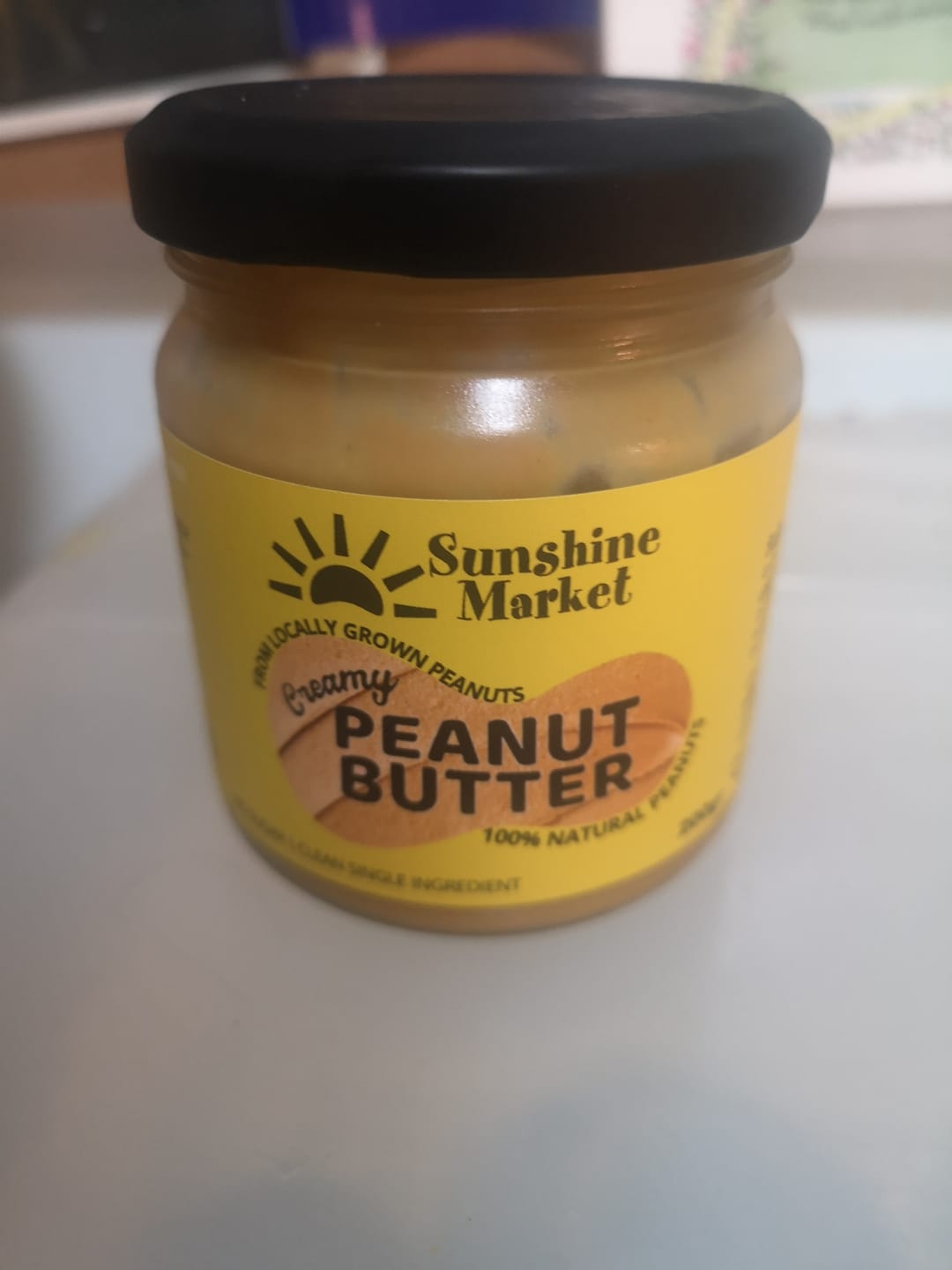 Customer photo review of .Sunshine Market Creamy Peanut Butter (200g)