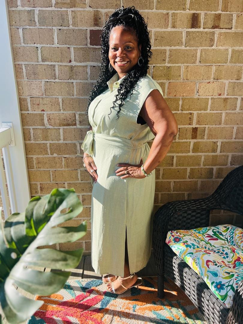 Customer photo review of Zury Sis Crochet Braids - V11 BOHO DEEP CURLY 14"16"18"