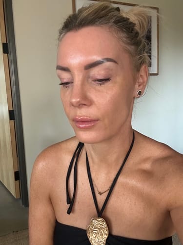 Customer photo review of Brow Daddy - Hybrid Tint - Warm Chocolate 15ml