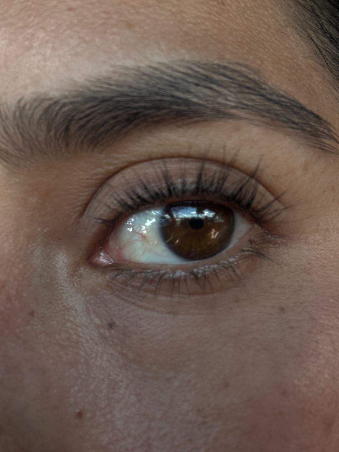 Customer photo review of fLASH EYELASH SERUM