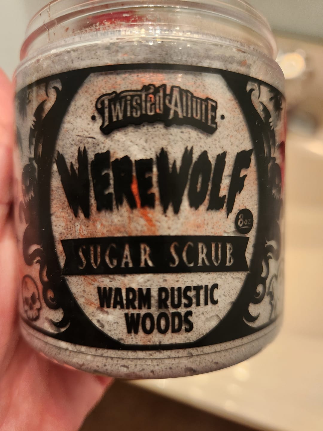 Customer photo review of Werewolf Sugar Scrub