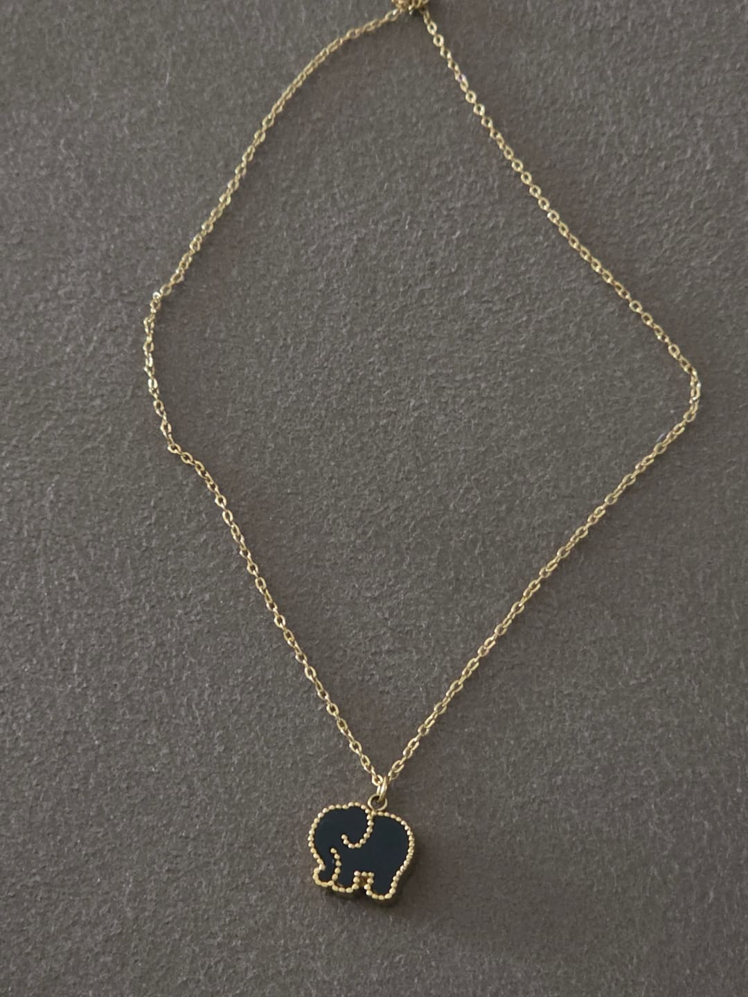 Customer photo review of Little Heffalump Necklace