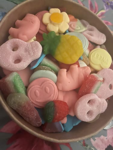 Customer photo review of Pineapple & Orange Sour Bites