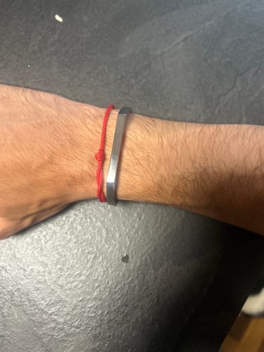 Customer photo review of UNISIZE TROPEZ BRACELET | Silver