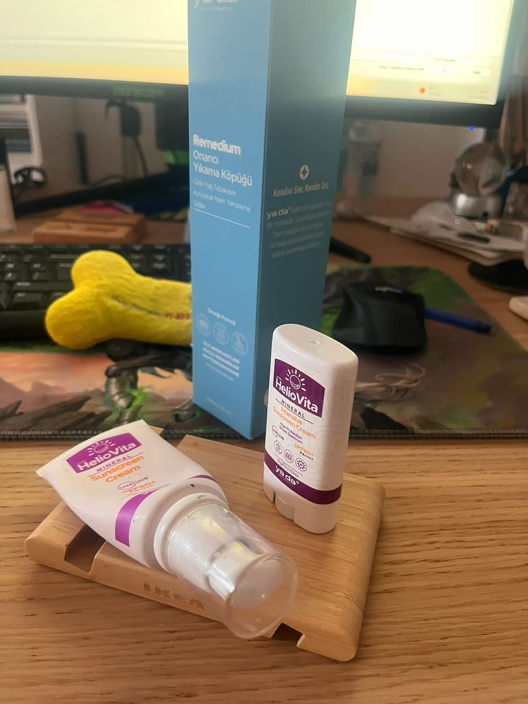 Customer photo review of HelioVita Güneşten Koruyucu Yoğunlaştırılmış Krem (15 g)