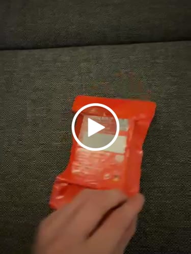 Customer video review of CONVAR-7 Energy Bar - Pocket Pizza (120g)