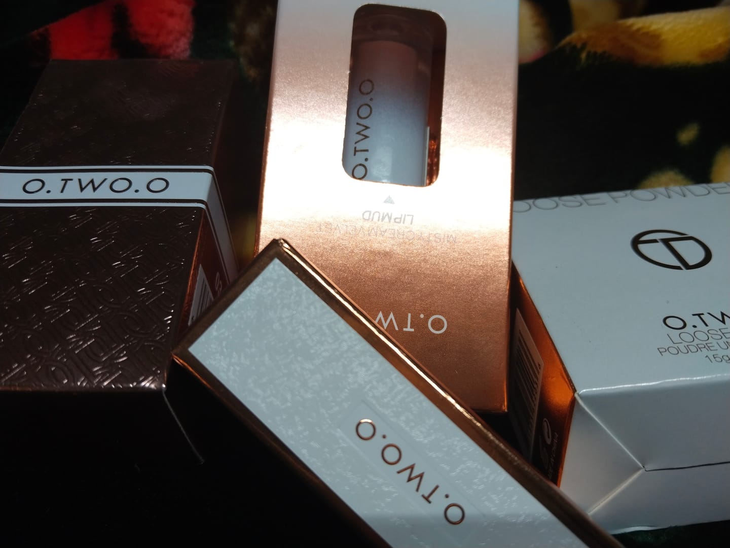 Customer photo review of O.TWO.O HAUTE GALAXY SWIRL LIQUID HIGHLIGHTER