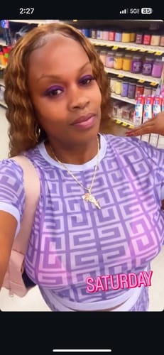 Customer photo review of Hold Me Down™ Adhesive Skin Guard (Ain’t No Other™)