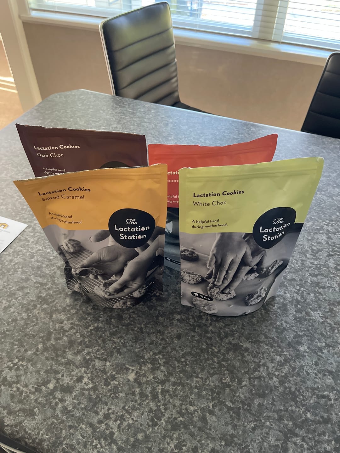 Customer photo review of White Choc Lactation Cookies