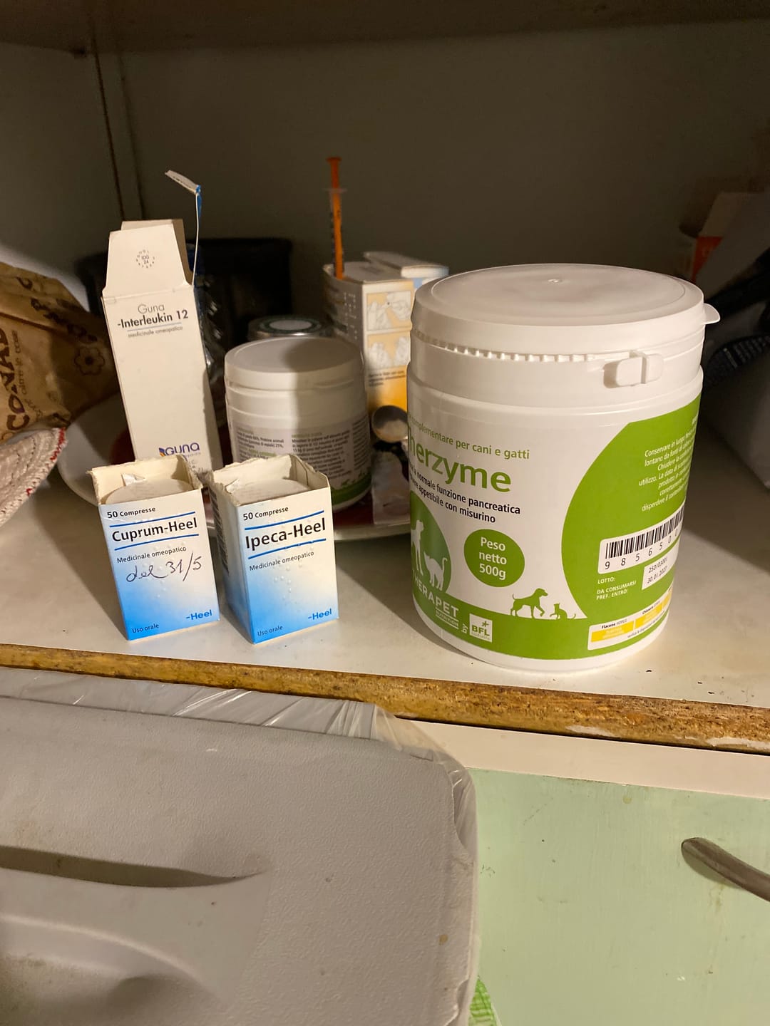 Customer photo review of THERZYME (500 gr) – Mangime per Salute Pancreatica Di Cani e Gatti