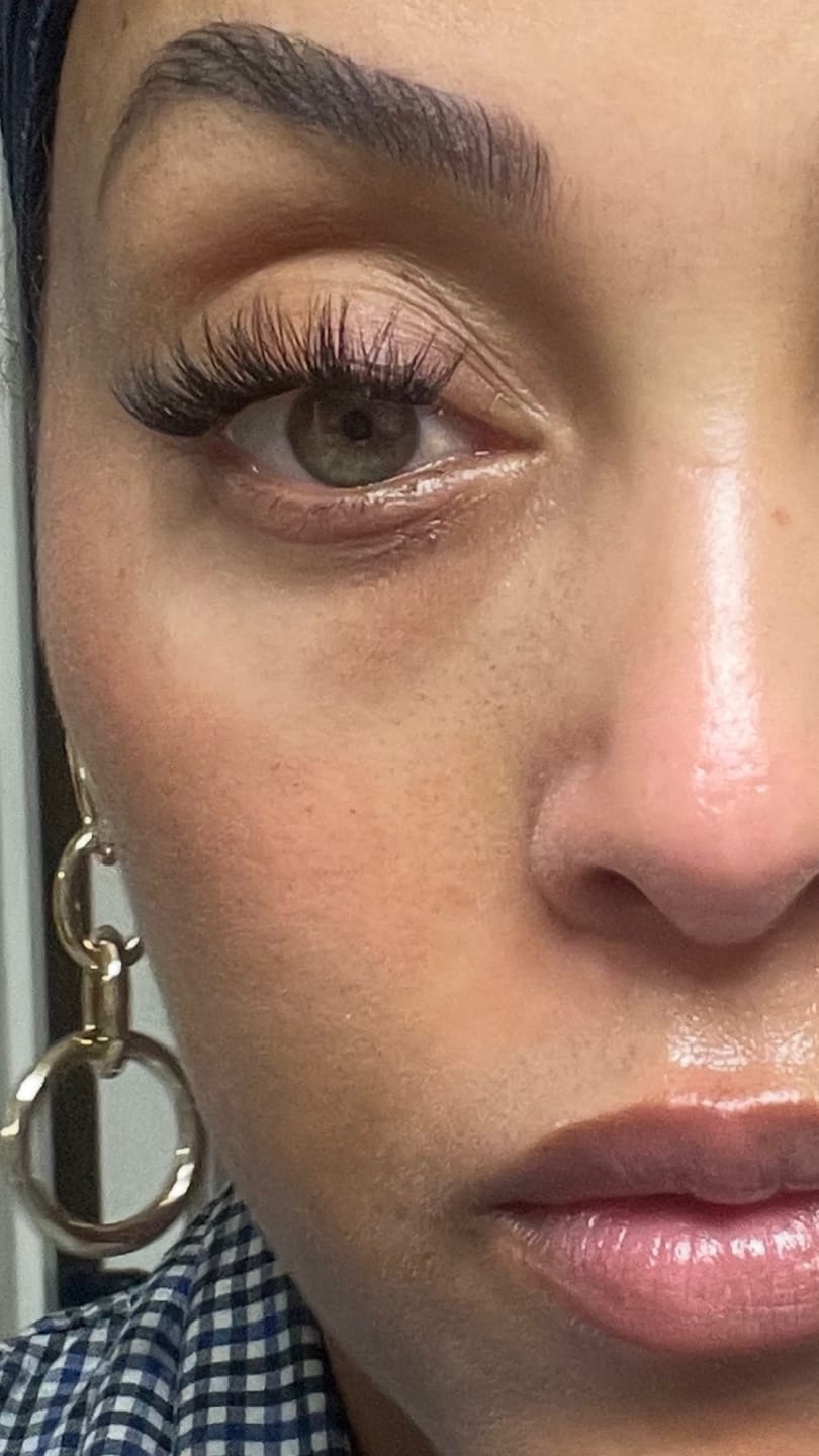 Customer photo review of Velvet Gossamer® Lash Featuring GripTex™