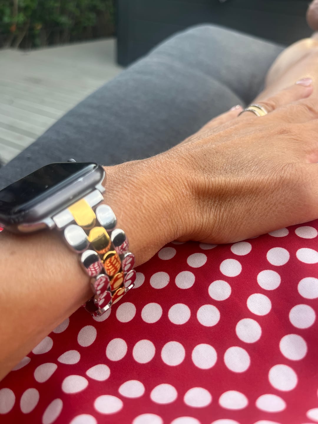 Customer photo review of Atlanta Metal Strap