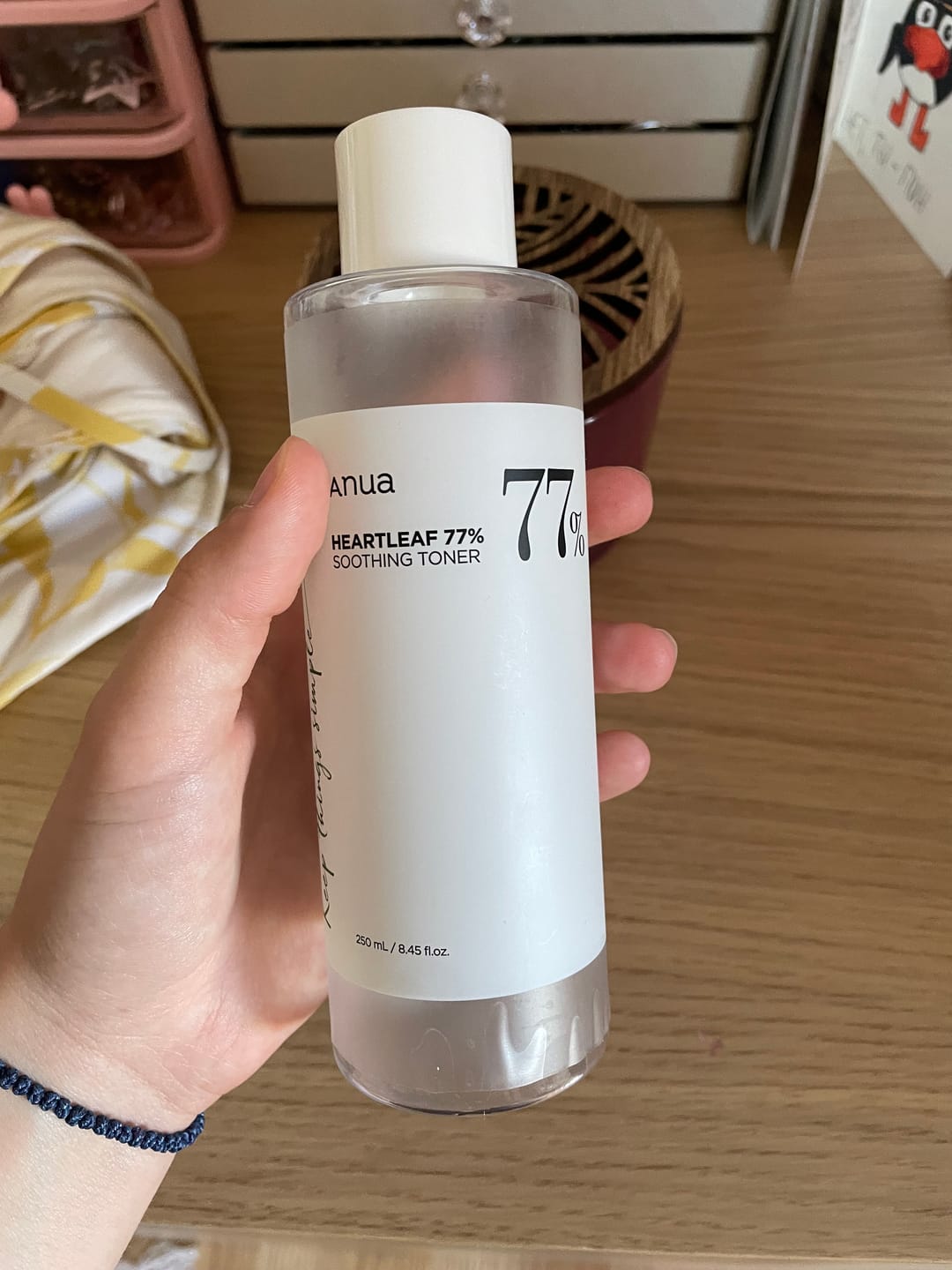 Customer photo review of Nomierinošs toniks Anua Heartleaf 77% Soothing Toner