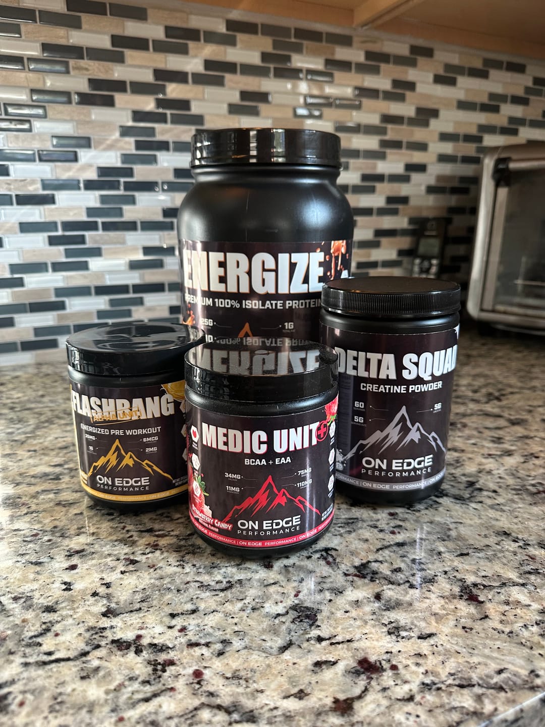 Customer photo review of 2lb ENERGIZE 100% ISOLATE PROTEIN (Chocolate)