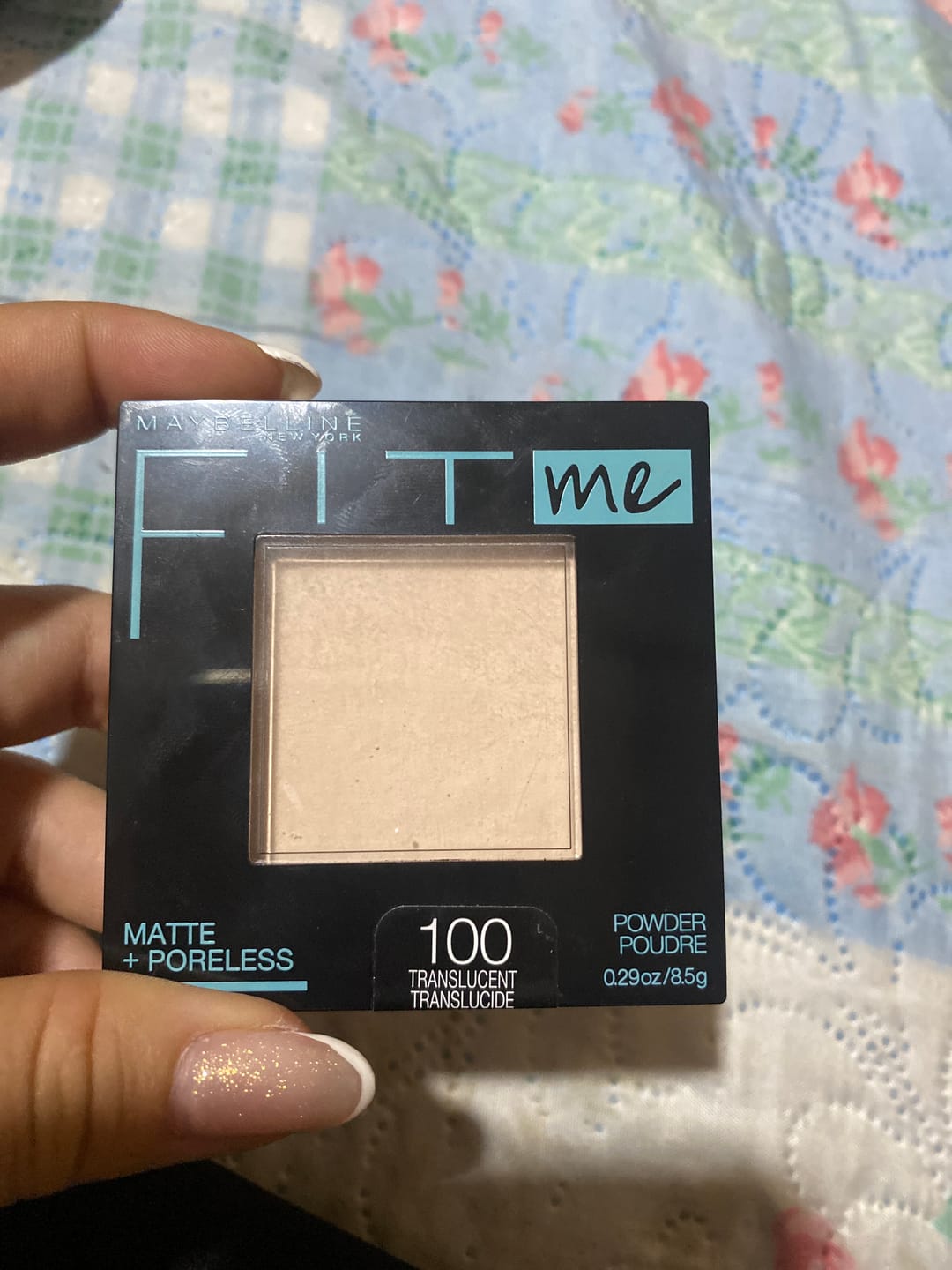 Customer photo review of Fit Me Matte + Poreless Powder