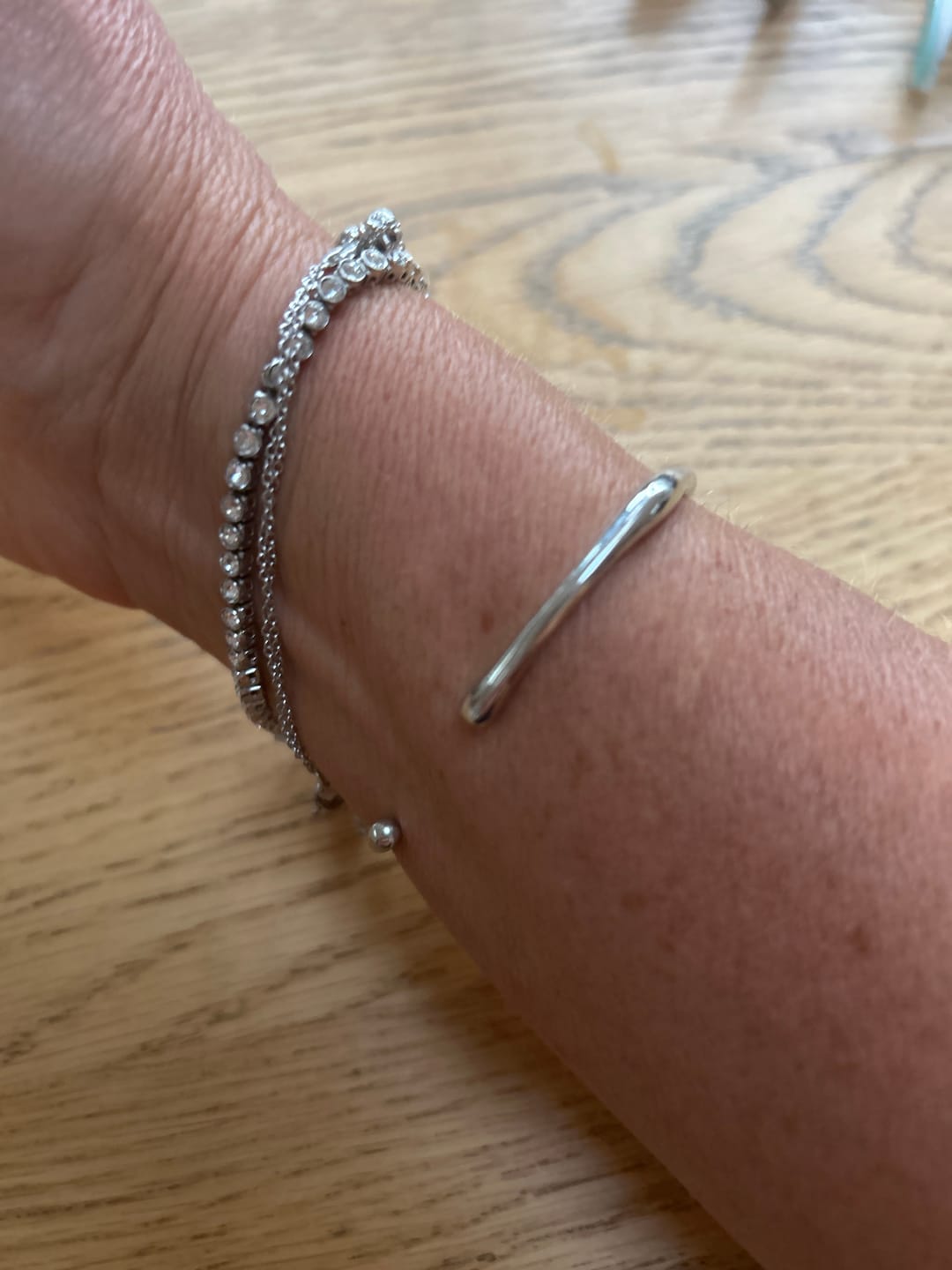 Customer photo review of Bamboo Bangle