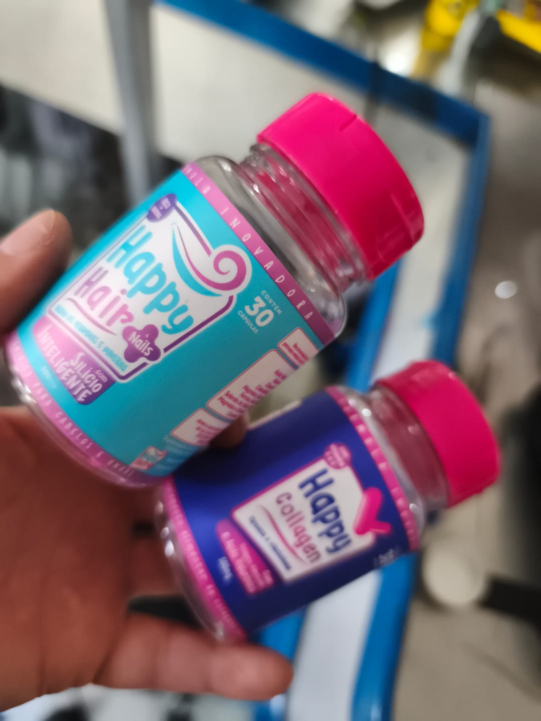 Customer photo review of Happy Hair 2 Potes