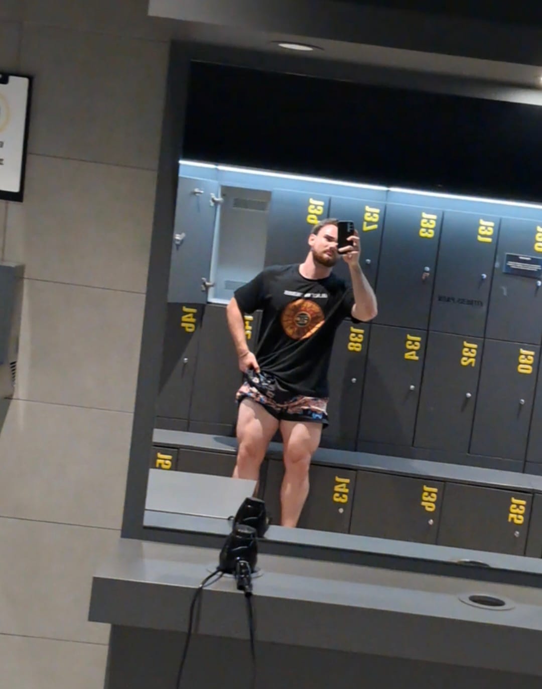 Customer photo review of 141 The Block Party Shorts