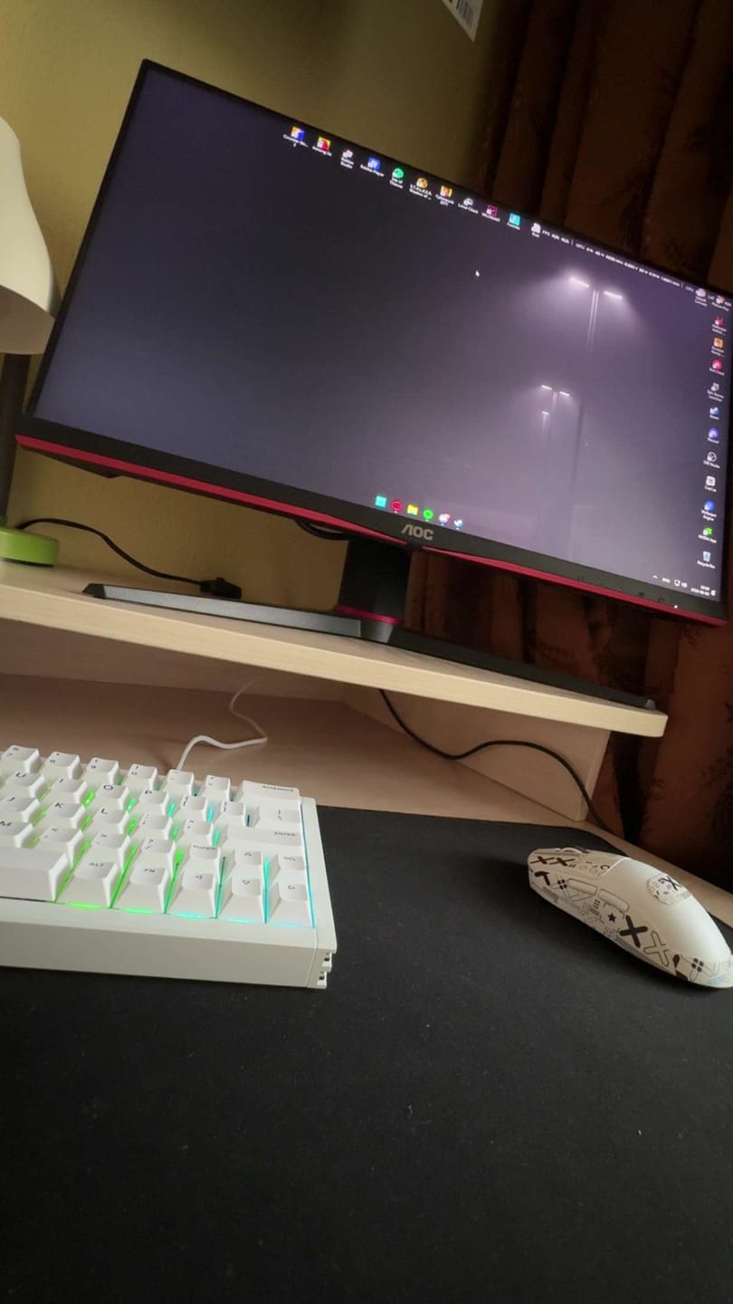 Customer photo review of IQUNIX EZ60/EZ63 Magnetic Switch Gaming HE Keyboard