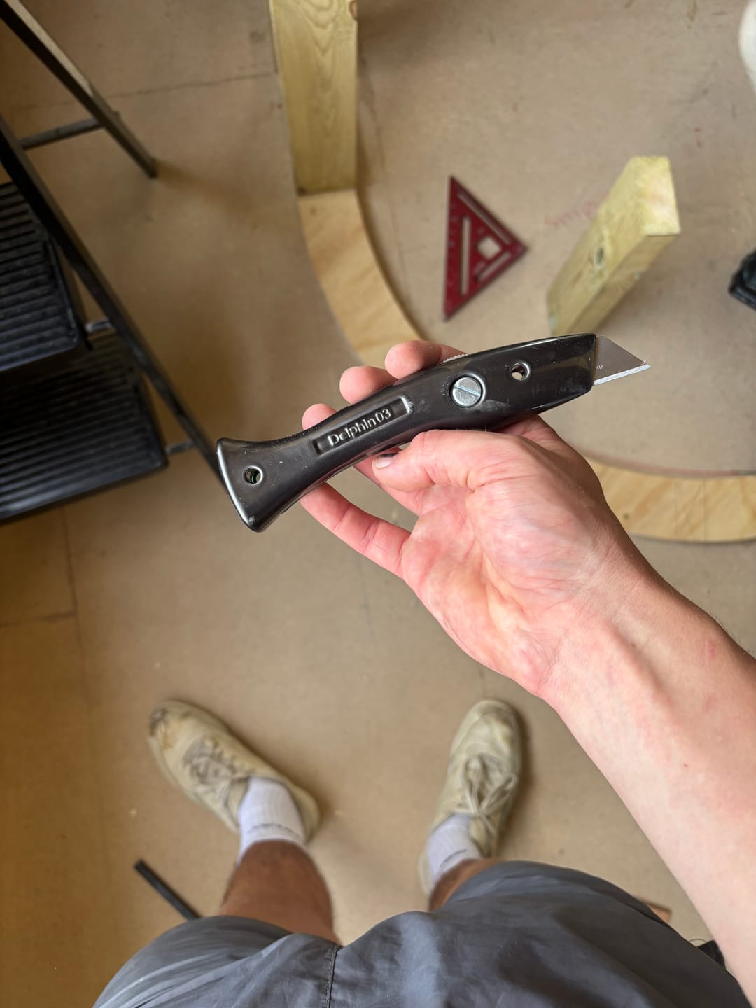 Customer photo review of Delphin | Delphin-03® Utility Knife