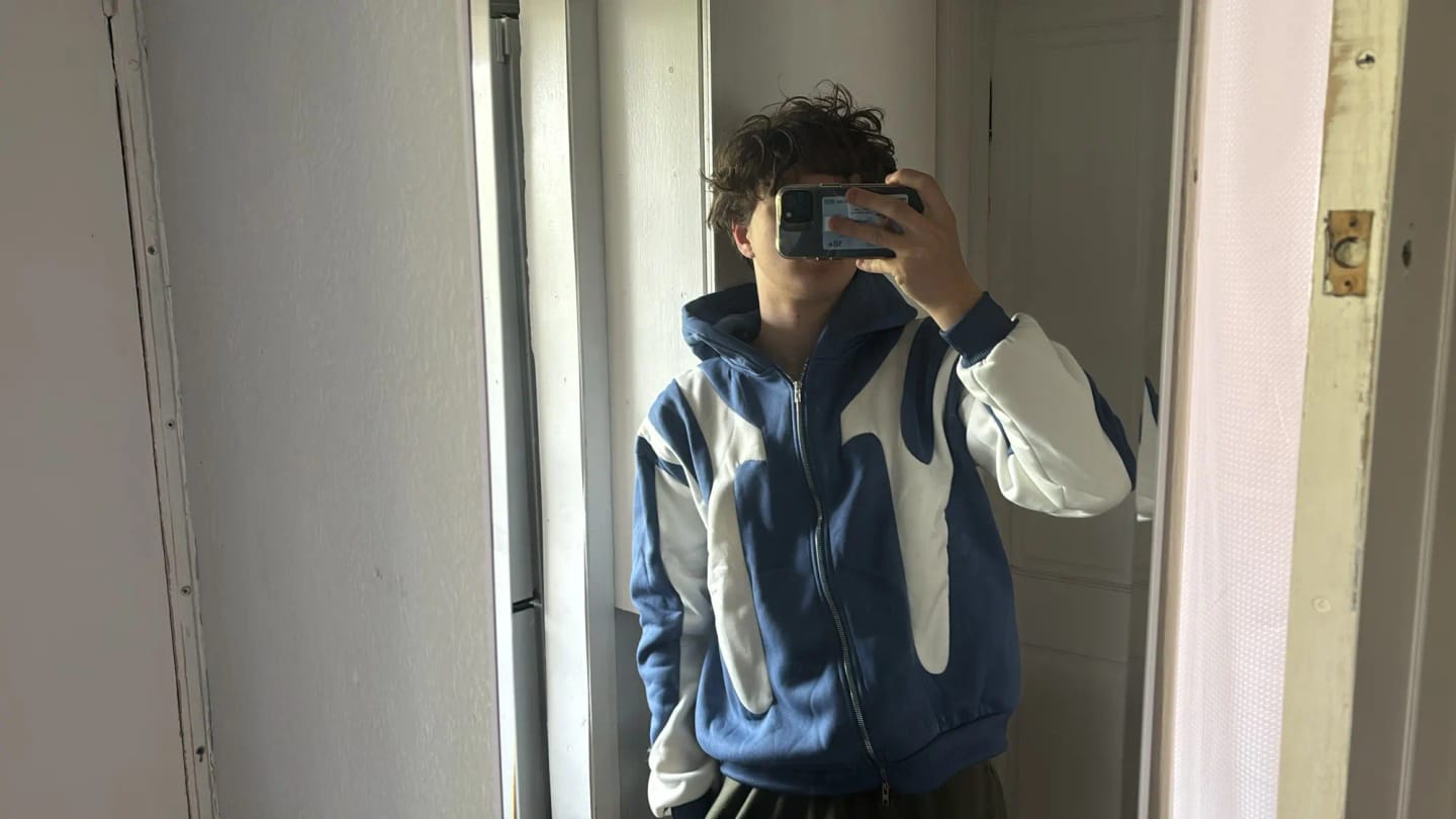Customer photo review of Y2K Streetwear Hoodie