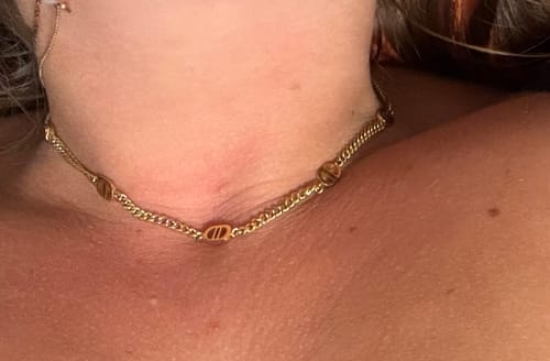 Customer photo review of Five Prestige Halskette | 18K vergoldet