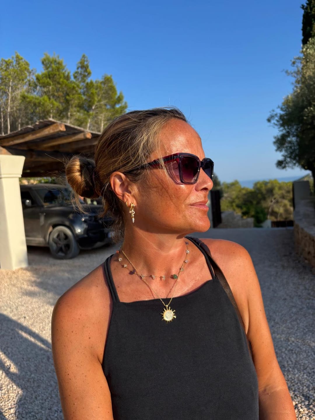 Customer photo review of Nyx Star and Moon Illusion Earrings