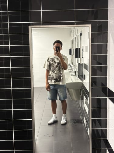 Customer photo review of Vale Forever Moshpit Tee Cream