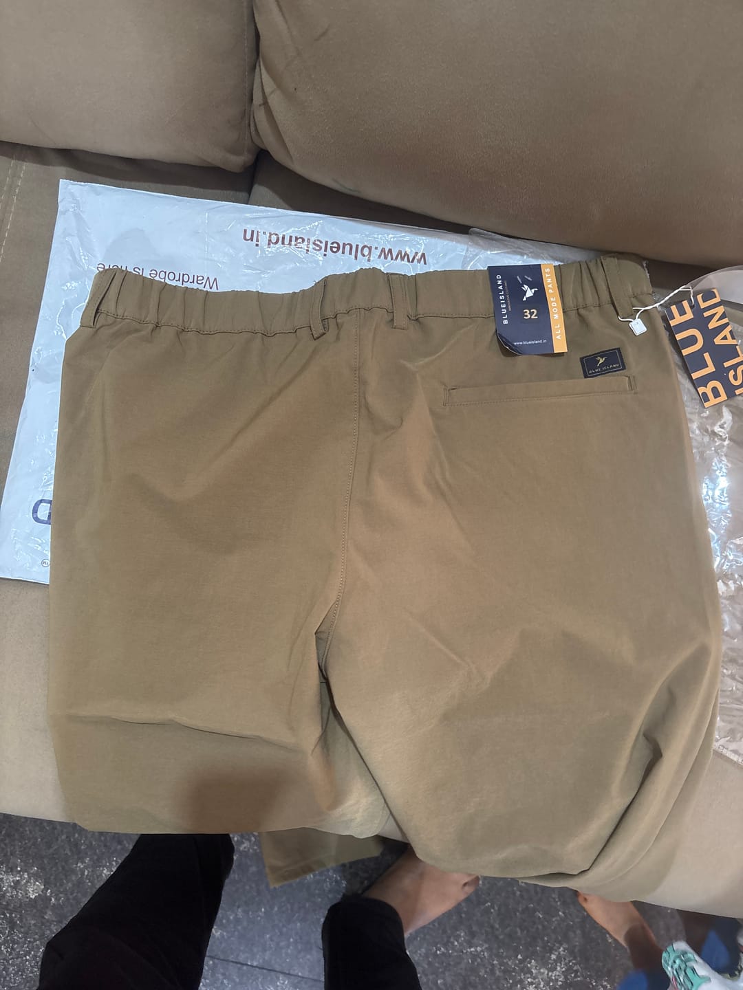Customer photo review of Khaki - Power Stretch All Mode Pant