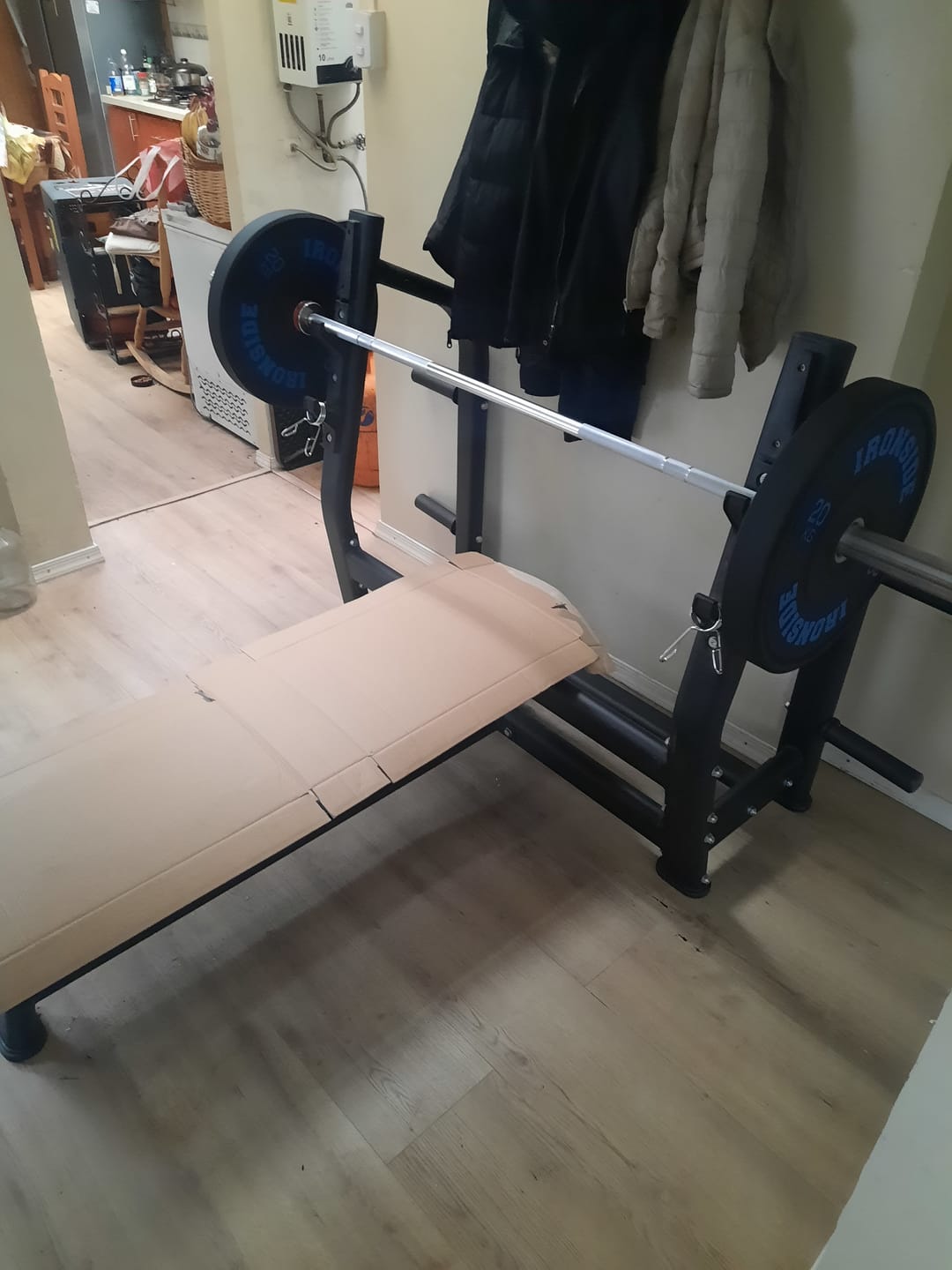 Customer photo review of Disco Olímpico Pro Bumper IRONSIDE (KG)