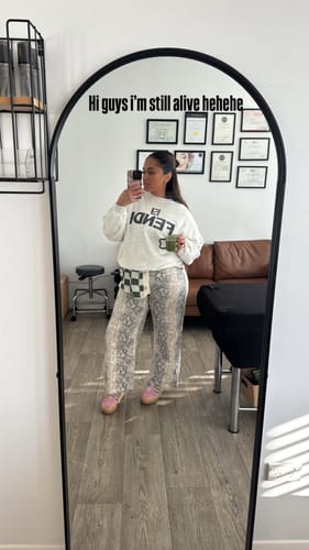 Customer photo review of Vintage Fendi Grey Sweatshirt (L)