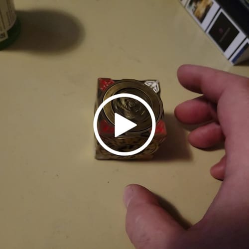Customer video review of Masters Dice Relic #001 – 7-in-1 Monster Cube Spinner DND Dice  for Dungeon Masters & True Fans