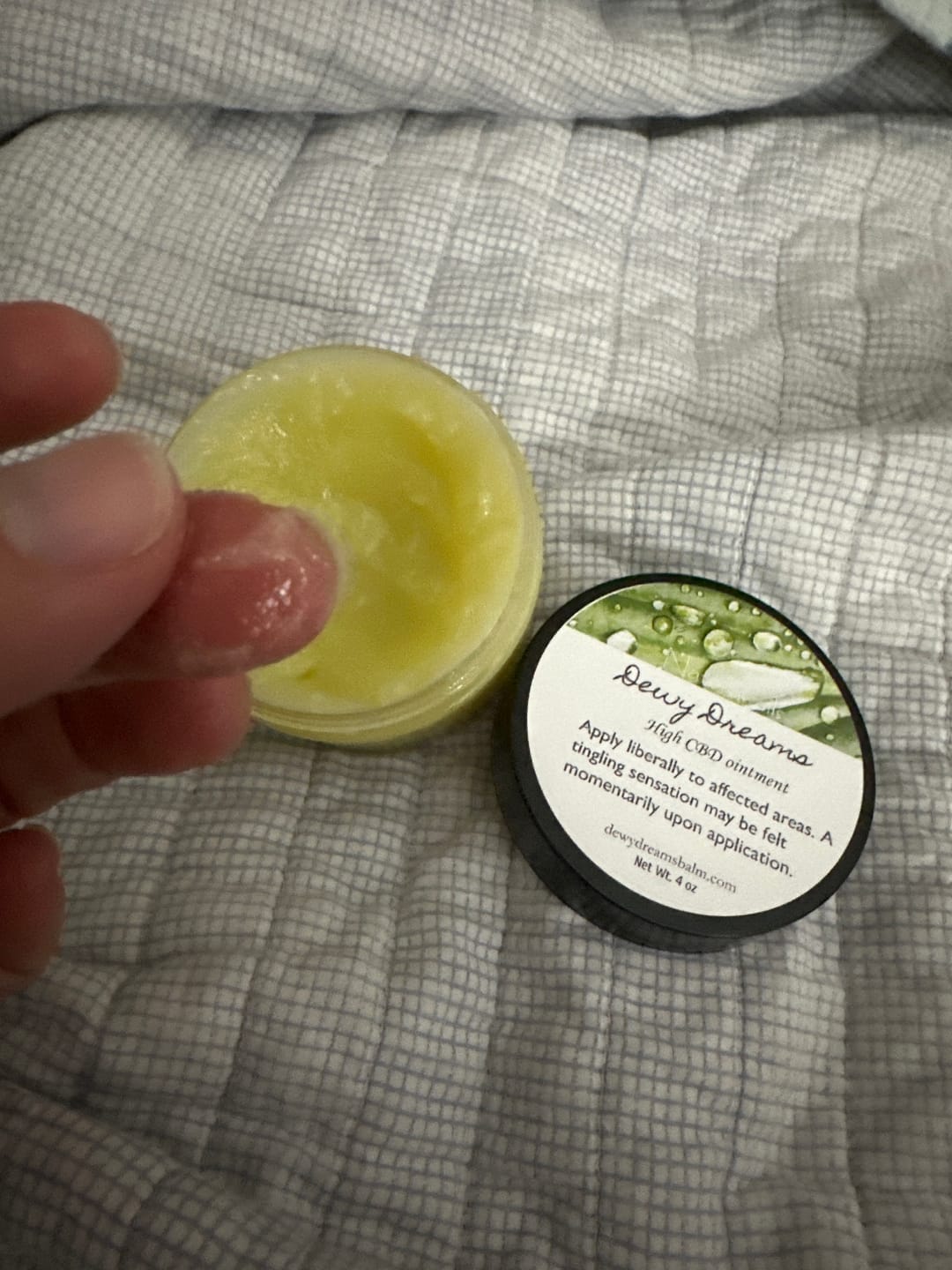 Customer photo review of Canibalm  High ointment