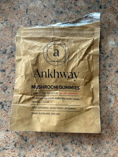 Customer photo review of Mushroom Gummies