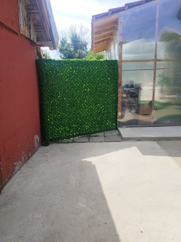 Customer photo review of Декоративна мрежа "Жив плет"