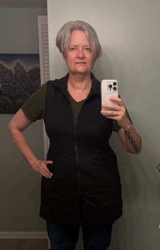 Customer photo review of Carefree Lightweight Long Vest
